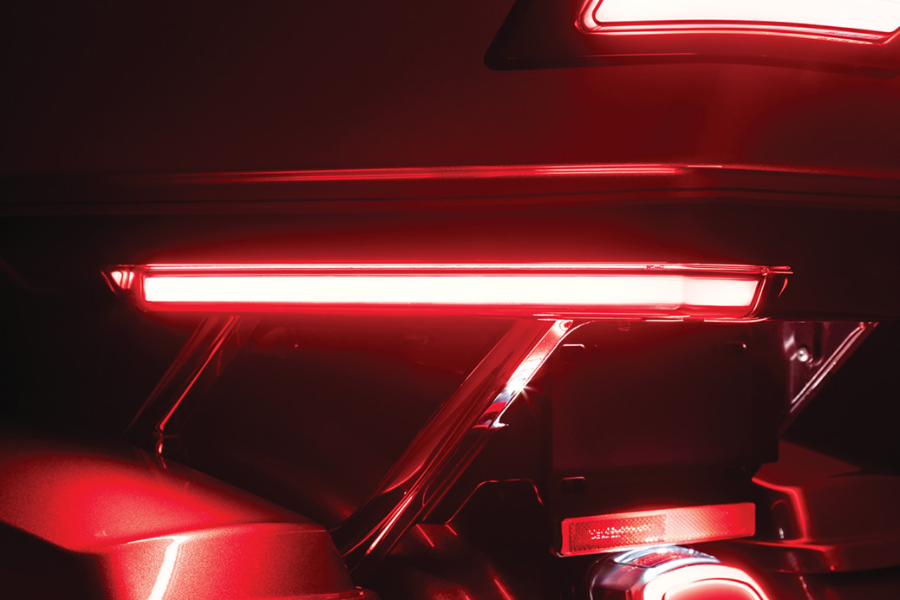 Kuryakyn 2944 Tour-Pak Side LED Lights Tracer Smoke Lens Harley Tour Pak 14-Up