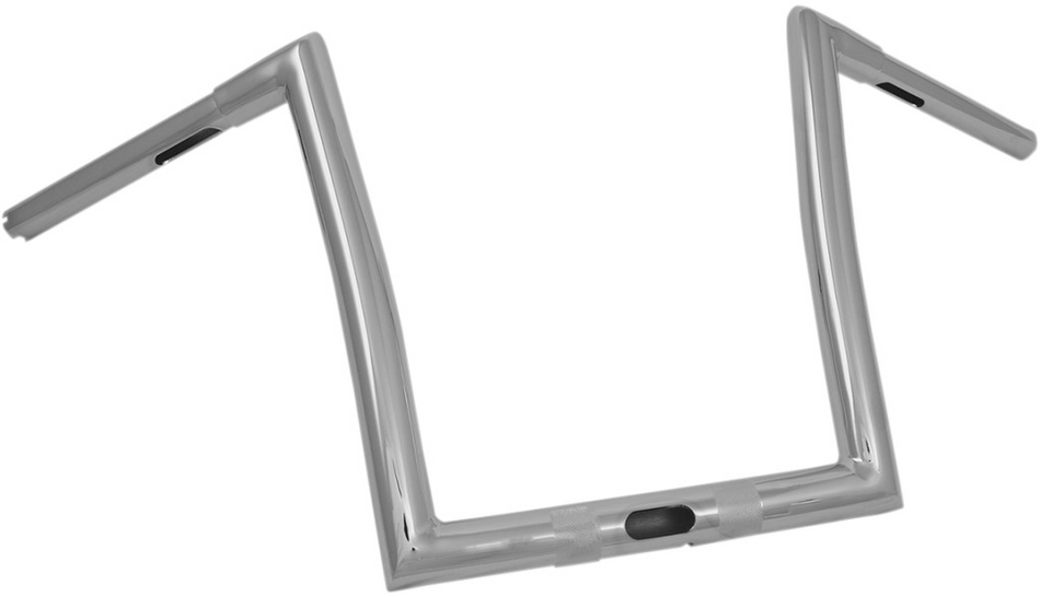 Todd's Cycle 12" Rise Chrome 1-1/4" Handlebars for Harley Road Glide FLTR 15-23