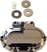Trask Hydraulic Clutch Actuator Side Cover 6 Hole Harley Big Twin 06-18