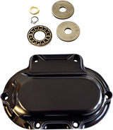 Trask Hydraulic Clutch Actuator Side Cover 6 Hole Harley Big Twin 06-18