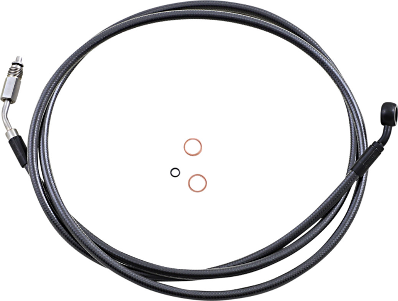 Magnum 70" Hydraulic Clutch Line 10 Mm 35° Banjo Black Pearl Harley ABS CVO 09-12