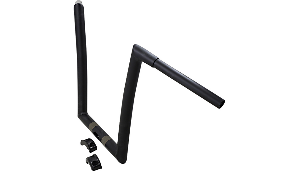 Todd's Cycle 14" Rise Flat Black 1-1/4" Handlebars for Harley Road Glide 15-23