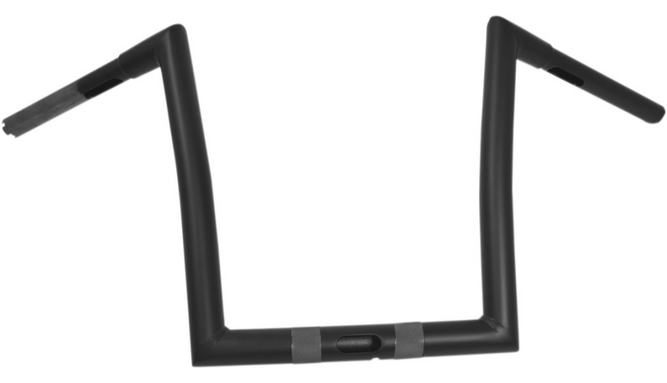 Todd's Cycle 14" Rise Flat Black 1-1/4" Handlebars for Harley Road Glide 15-23