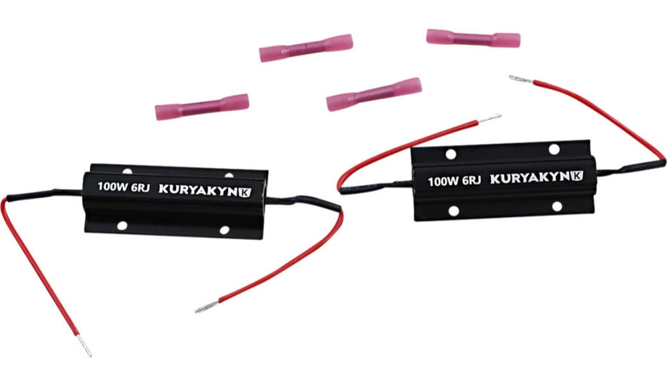 Kuryakyn 2992 Aluminum Load Equalizer Modules 100w 6Ohm 12v