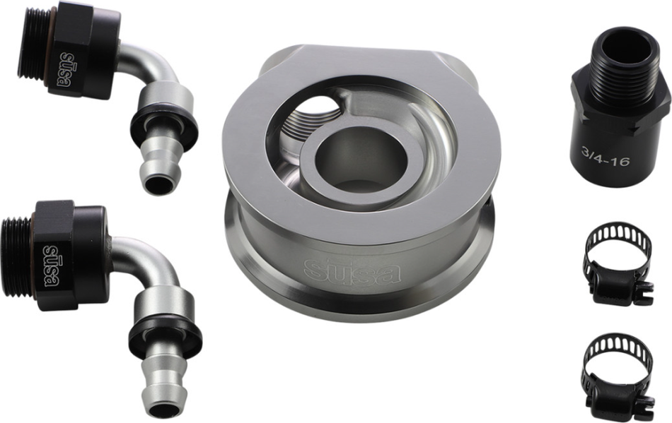 Jagg 4500 Oil Filter Adapter for Harley Sportster & Evo 57-Up