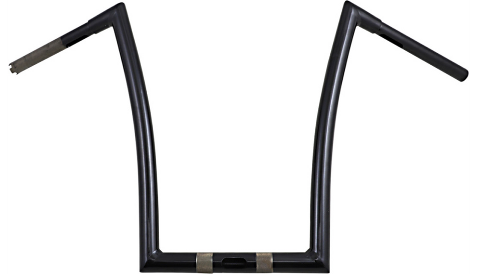 Todd's Cycle 17" Rise Black 1-1/4" Handlebars for Harley Road Glide FLTR 15-23