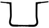 Fat Baggers Inc 1-1/4 EZ Install Flat Top Handlebar Rise Harley 88-Up