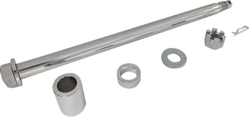 Drag Chrome Rear Axle Kit 0214-1964 Harley Touring FLH/T 00-01