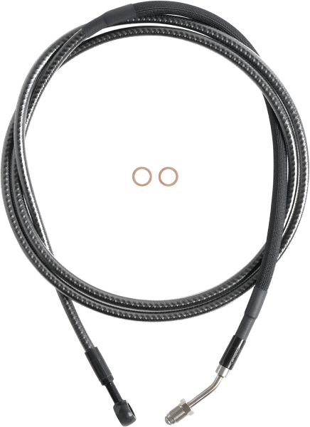 Magnum KARBONFIBR 76" Hydraulic Clutch Line 180 Degree Harley Touring 17-Up