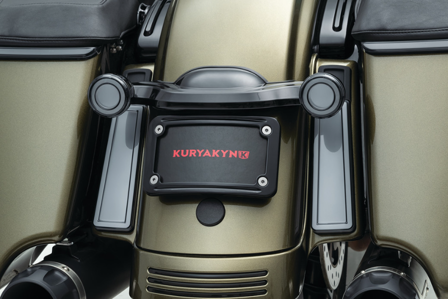 Kuryakyn 2953 Tracer Panel LED Lights Smoke Lens Harley FLHR/X FLTR 14-Up