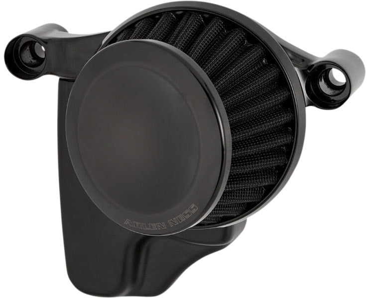 Arlen Ness 600-024 Black Mini 22° Air Cleaner Kit Harley Twin Cam 00-17