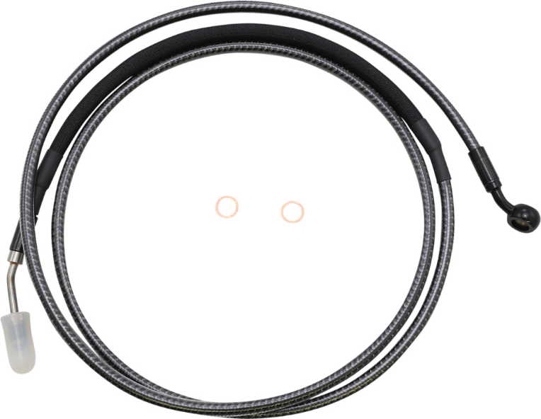 Magnum KARBONFIBR 74" Hydraulic Clutch Line 35 Degree Harley Touring 17-Up