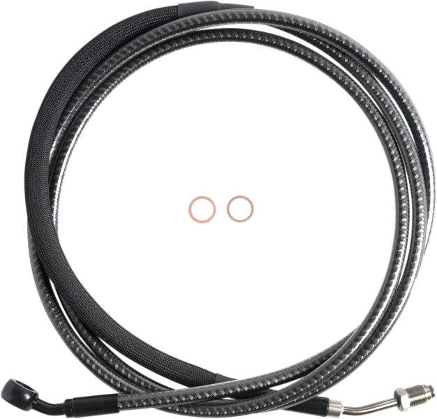 Magnum KARBONFIBR 76" Hydraulic Clutch Line 35 Degree Harley Touring 17-Up