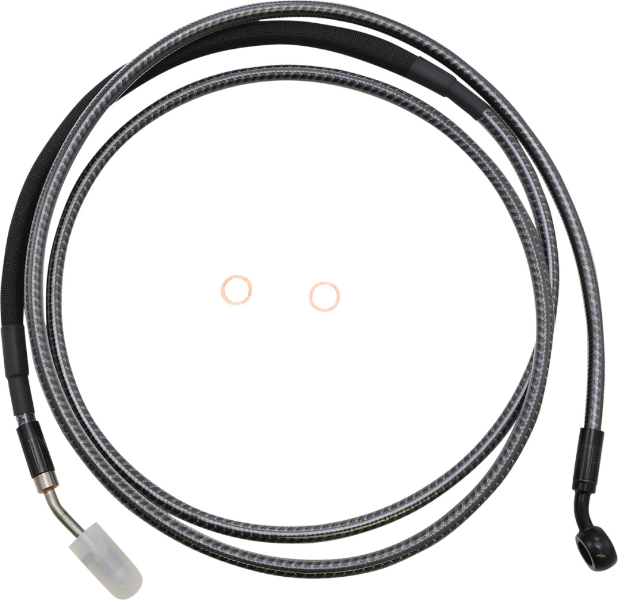 Magnum KARBONFIBR 78" Hydraulic Clutch Line 35 Degree Harley Touring 17-Up