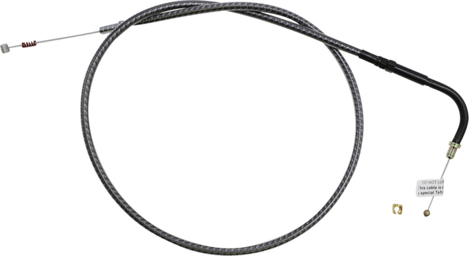 Magnum KARBONFIBR 30 3/4" Idle Cable 90 Degree Harley Big Twin 84-17