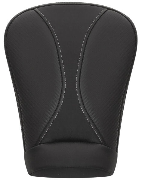 Saddlemen Black Dominator Extended Reach Pillion Pad Harley Touring 08-23