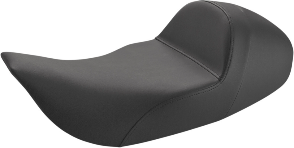 Saddlemen Black Low Solo Seat Smooth Harley Street Glide Road King 97-07