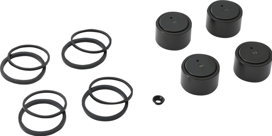 Drag Rear Caliper Seat & Pistons Rebuild Kit Harley Touring FLH/T 08-Up