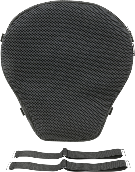 Saddlemen Black Cool Comfort Topper Quick Attachment Air Pad Medium 14.6x14