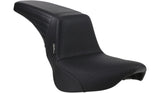 Le Pera Black Kickflip Seat for Harley Softail 18-23 FXLR/FLSB