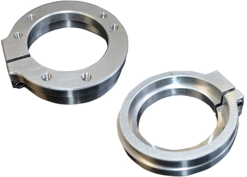 Trask Machined Billet Mikuni Air Cleaner Adapter for E/G or CV Style Cleaner