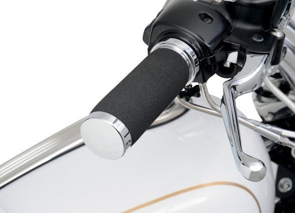 Drag DS-243122 Chrome Sundance Grips 99-17 Harley Big Twin 86-18 XL 