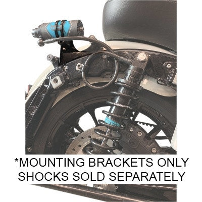 Legend Suspension ARC External Dual Mounting Brackets Kit Harley FLH 14-Up