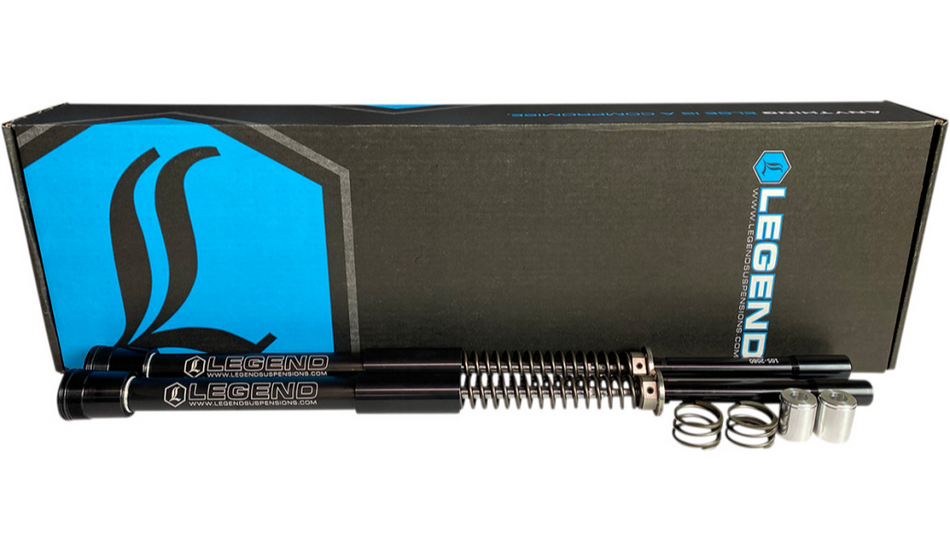 Legend Suspension AXEO+2 (+2 Raised) 49mm Front Suspension Harley Dyna FXD 06-17