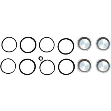 Cycle Pro 19257 Caliper Seal & Piston Kit 4 Piston Brembo Style Calipers 1702-0429