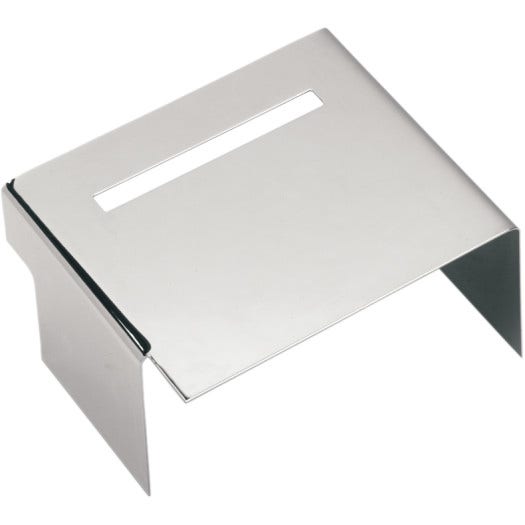 Drag Specialties Chrome Battery Cover Harley FXE FXWG XL Repl 66347-91