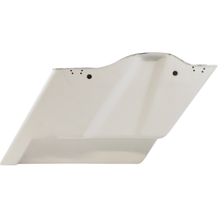 Cycle Visions 4" Extended Left Saddlebag for Harley 14-15 Touring -W/O Cutout