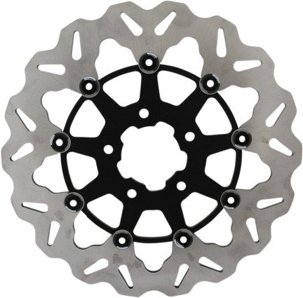 Galfer DF680CW-B Front Brake Rotor Full Floating 00-14 Harley Big Twin