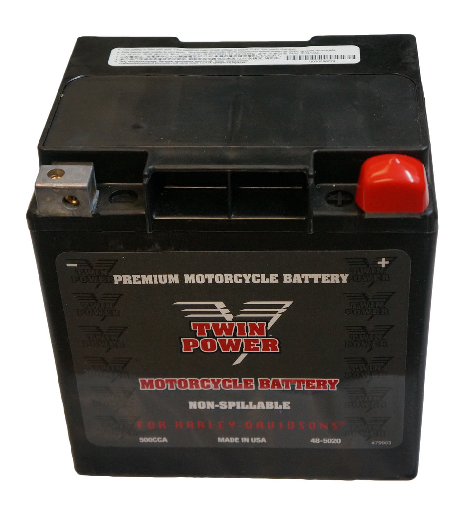 Twin Power YIX30L High Performance Maintenance Free Battery for Harley