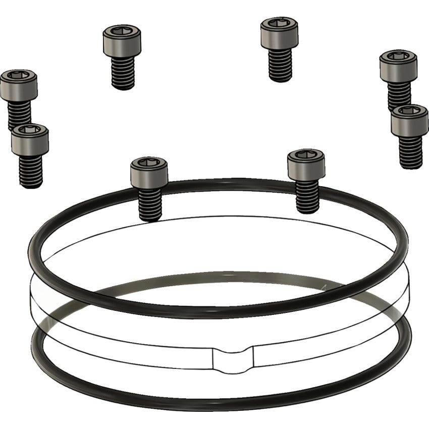 Trask Assault Series Cam Cover Repair Kit for Harley 2017-2024 M8 Models