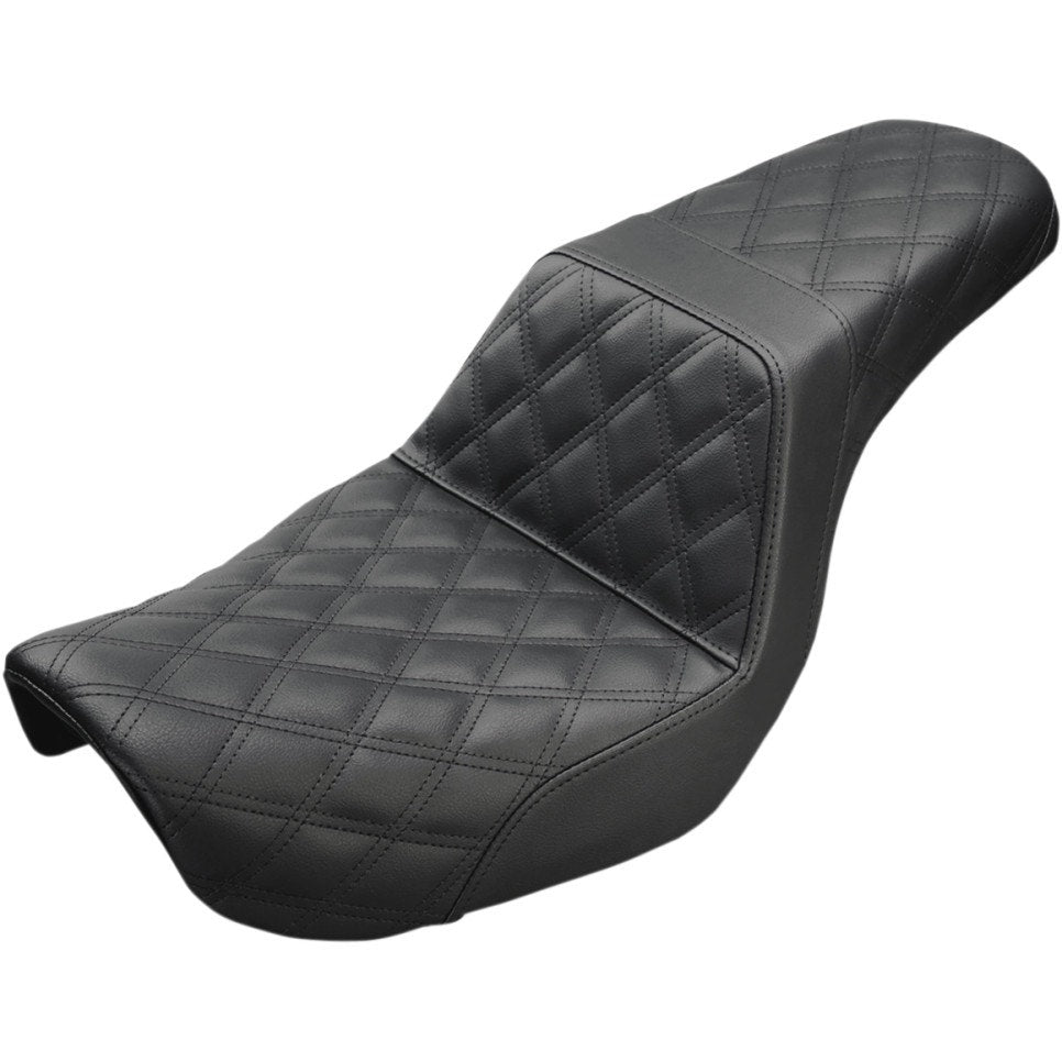 Buy Saddlemen 804-04-175 Black Step Up Full LS Seat 04-05 Harley Dyna FXD 0803-0607 08030607 leather gel technology comfort stunts wheelies stunt sons of anarchy dyna from Eastern Performance Cycles. Great prices and free shipping!
