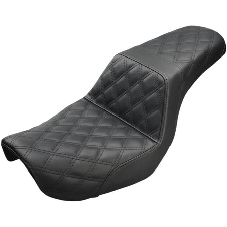 Buy Saddlemen 804-04-175 Black Step Up Full LS Seat 04-05 Harley Dyna FXD 0803-0607 08030607 leather gel technology comfort stunts wheelies stunt sons of anarchy dyna from Eastern Performance Cycles. Great prices and free shipping!