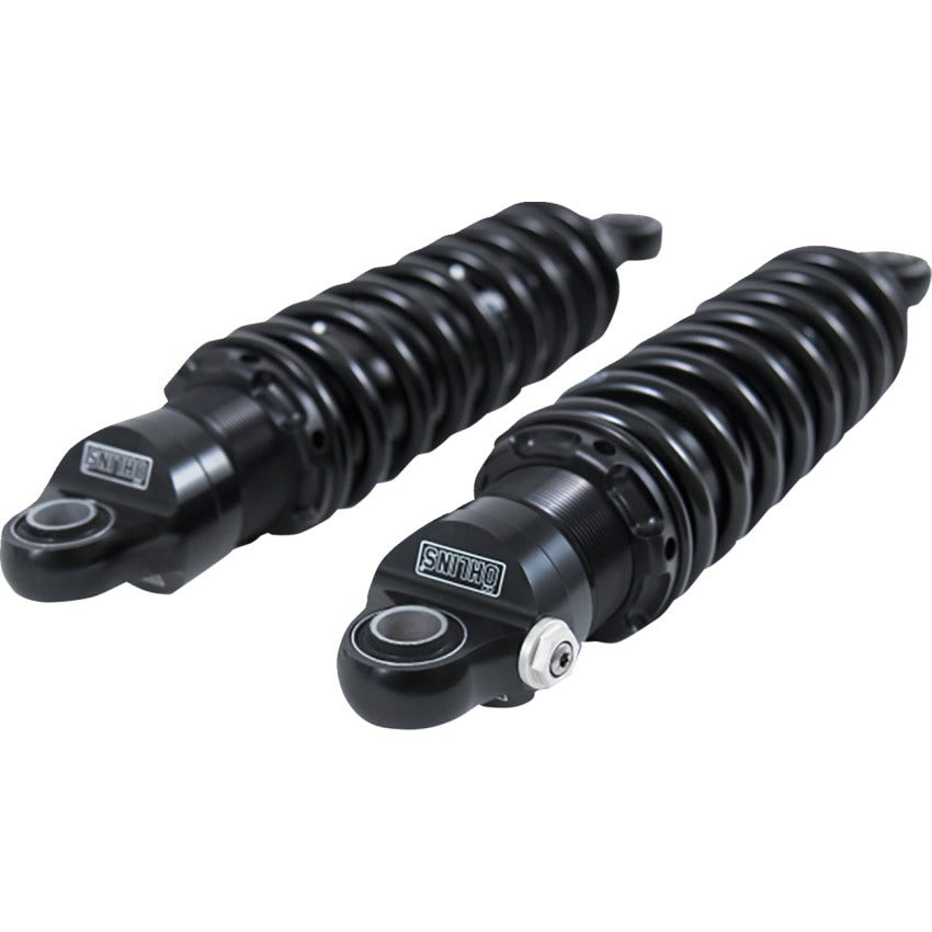 Ohlins STX36D Blackline 12" Rebound Adj Twin Shocks for Harley 91-17 Dyna Models