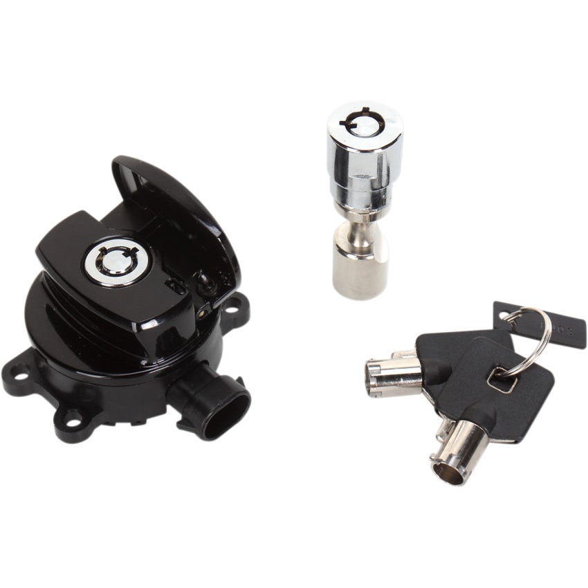 Drag Side Hinge Ignition Switch W/Fork Lock Harley