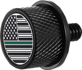 Figurati American Flag Seat Mounting Knob 4 Harley 65-22 Touring