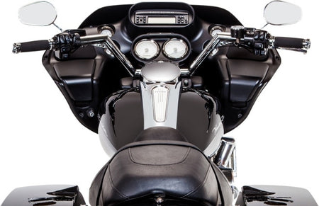 Buy Trask TM-2020CH Chrome V-Line 1" 2+ Handlebars 99-13 Harley Road Glide 0601-2791 06012791  FLTR FLTRX FLTRU EFI from Eastern Performance Cycles. Great prices and free shipping!