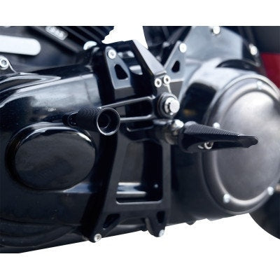 Speed Merchant Mid-Controls With Pegs Black Harley M8 Touring Speedpeg 17-20