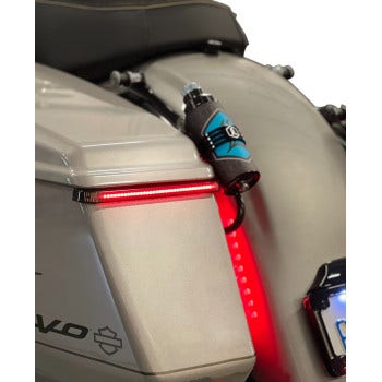 Custom Dynamics LED Low Profile Saddlebag Light for Harley 23-Up FLTRX FLHX