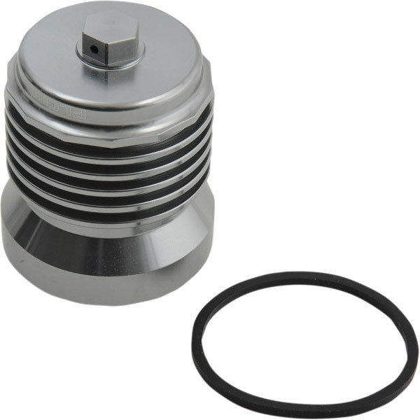 PC Racing PCS5 Polished Flo Oil Filter Reusable 35 Microns Harley 80-86 Ducati