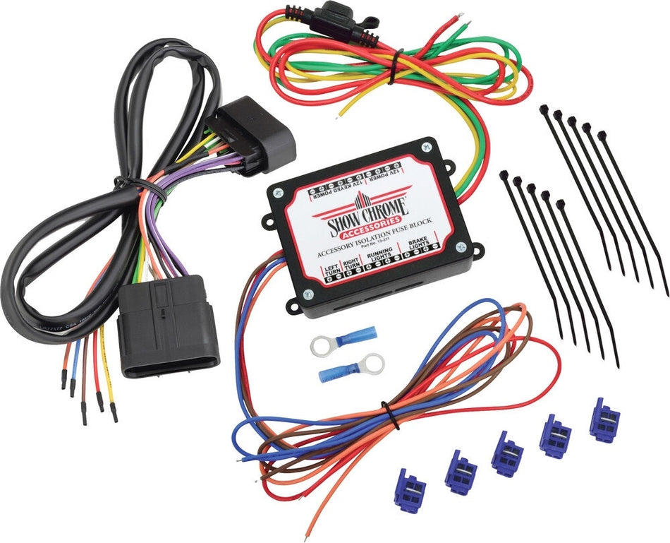 Show Chrome 41-201 Electronic Fuse Block Can-Am Spyder RT 2020