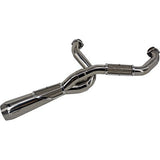 Trask TM-5110 Stainless Big Sexy 2-1 High Performance Exhaust Harley FLH M8 17-