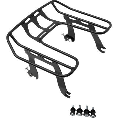 Cobra 602-2616B Black Big Ass Racks Detachable Luggage Carrier 18-20 Softail