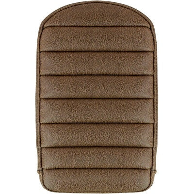 Saddlemen Step Up Sissy Pad Gravestone Tuck and Roll Brown 6.5 x 11 Universal Fit