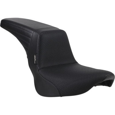Le Pera LYB-590 Black Kickflip 2-Up Seat Harley Softail FXBR FLFB 18-20