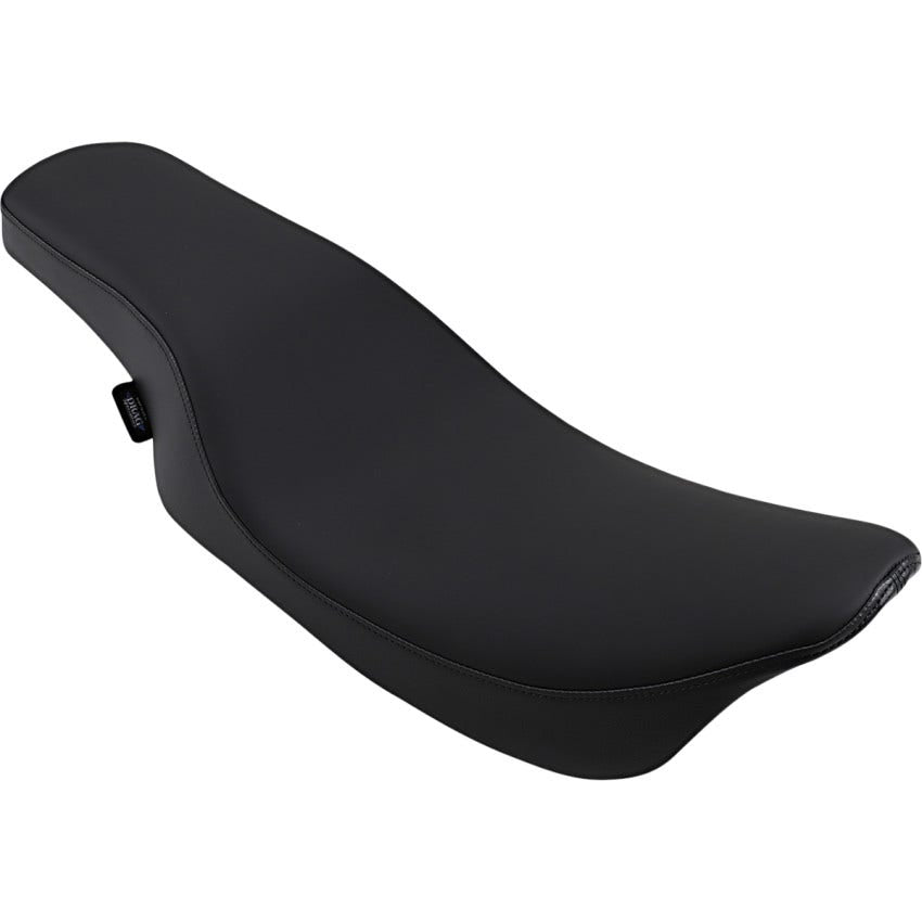 Drag Specialties Black Smooth Spoon Style 2-Up Seat for Harley 97-07 Touring