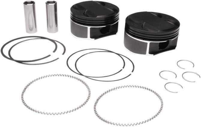 Wiseco Black Edition Big Bore Piston Kit for Harley Milwaukee